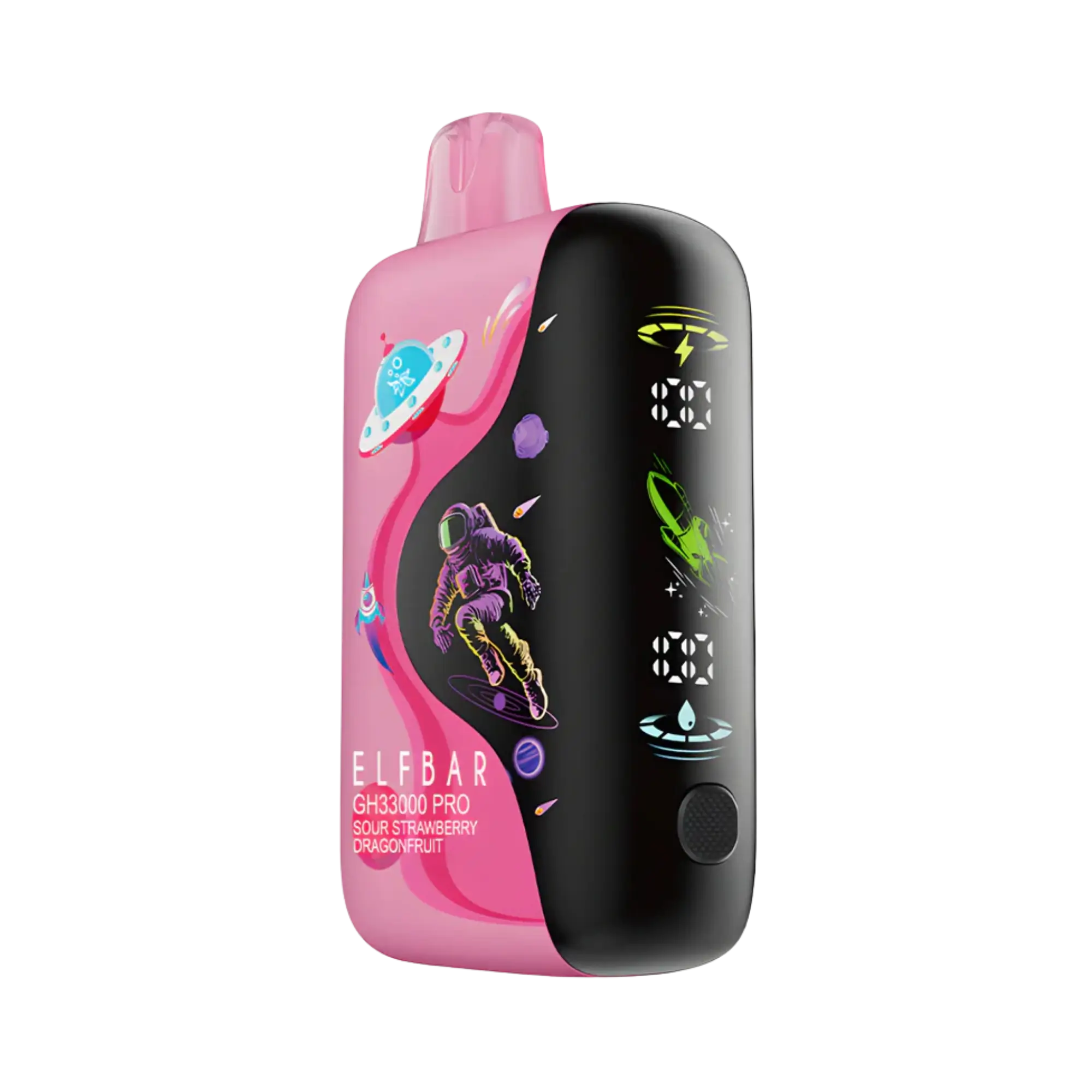 Pod Elfbar GH33000 PRO Cherry Pomegranate Pineapple - 33.000 Puffs Cereja Romã Abacaxi
