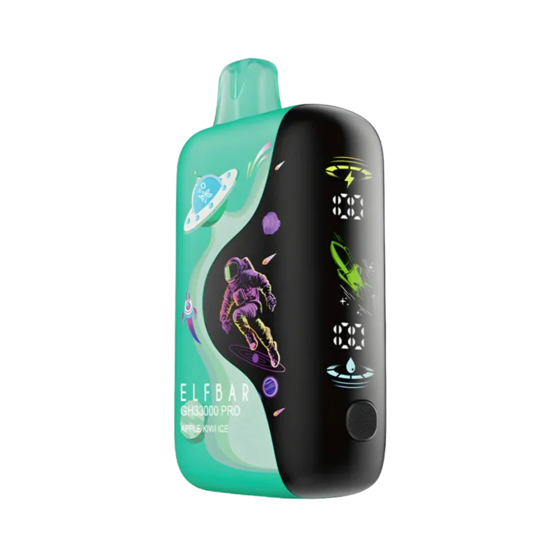 Pod Elfbar GH33000 PRO Apple Kiwi Ice - 33.000 Puffs Maçã Kiwi Ice