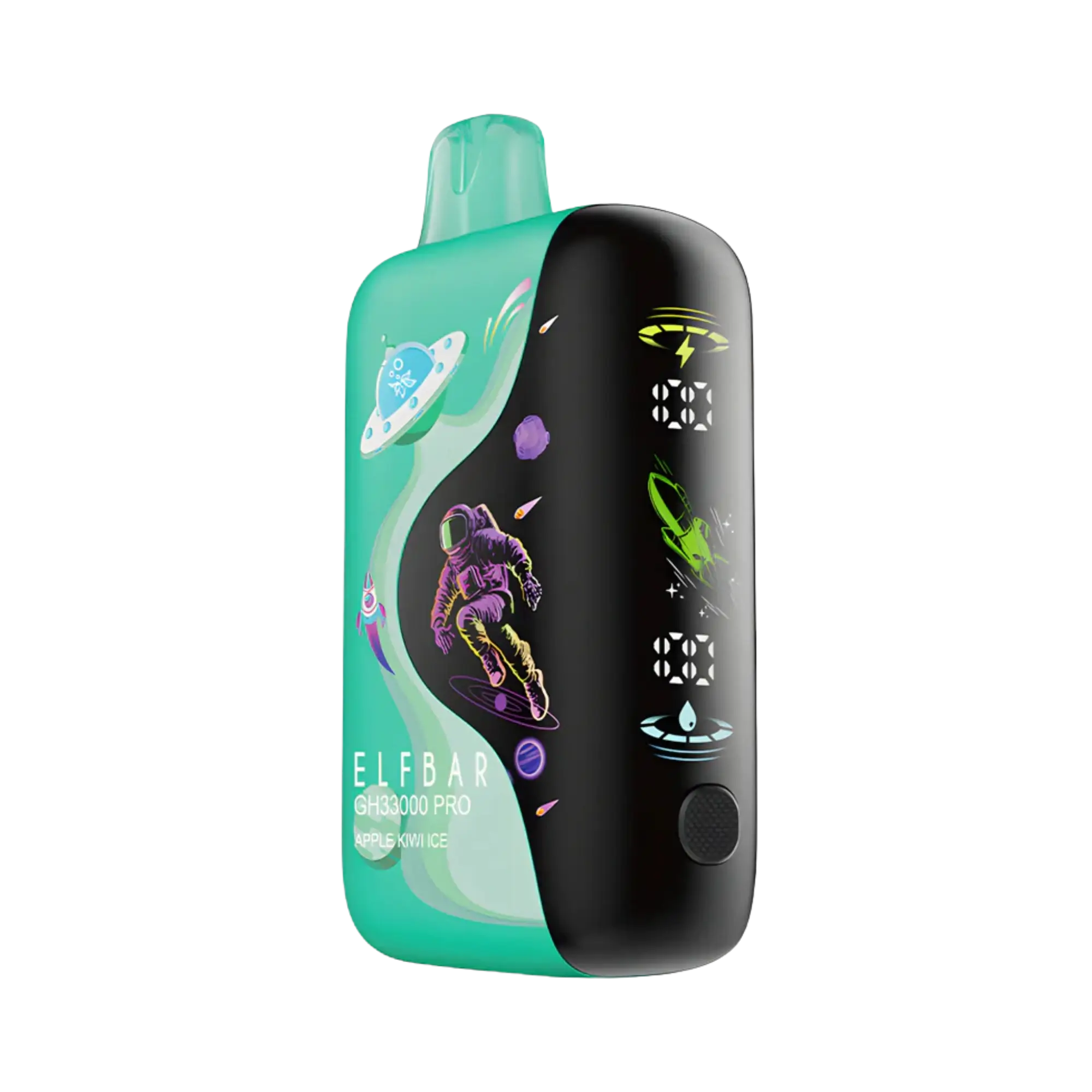Pod Elfbar GH33000 PRO Apple Kiwi Ice - 33.000 Puffs Maçã Kiwi Ice