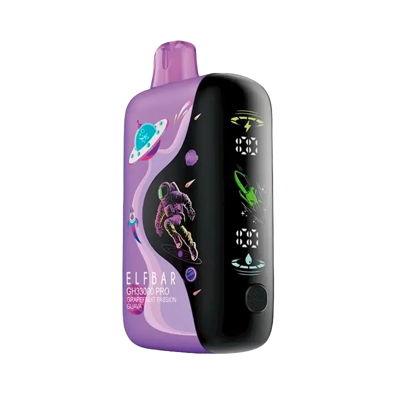 Pod Elfbar GH33000 PRO Grapefruit Passion Guava - 33.000 Puffs Toranja Maracujá Goiaba
