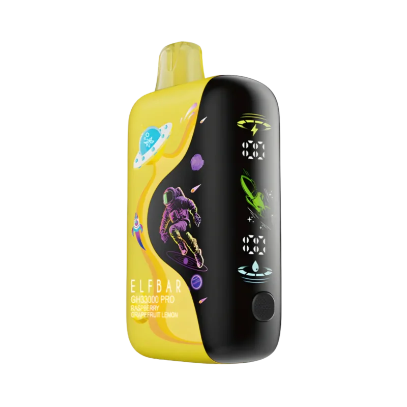 Pod Elfbar GH33000 PRO Raspberry Grapefruit Lemon - 33.000 Puffs Framboesa Toranja Limão